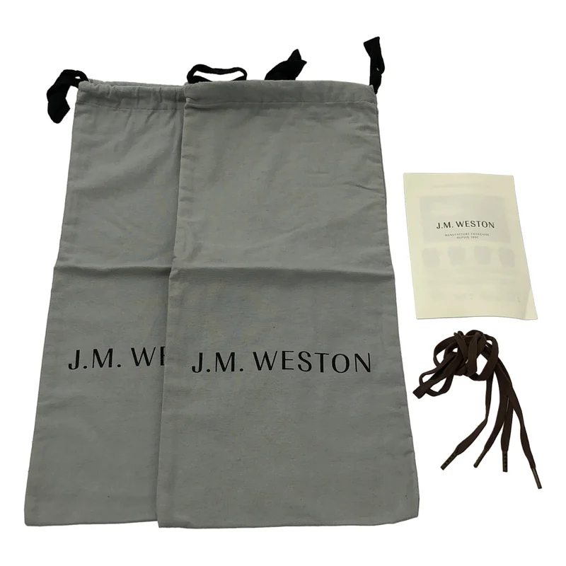 J.M. WESTON / ジェイエムウエストン | 690 / レザー レースアップ デッキシューズ 革靴 | 6 | メンズ