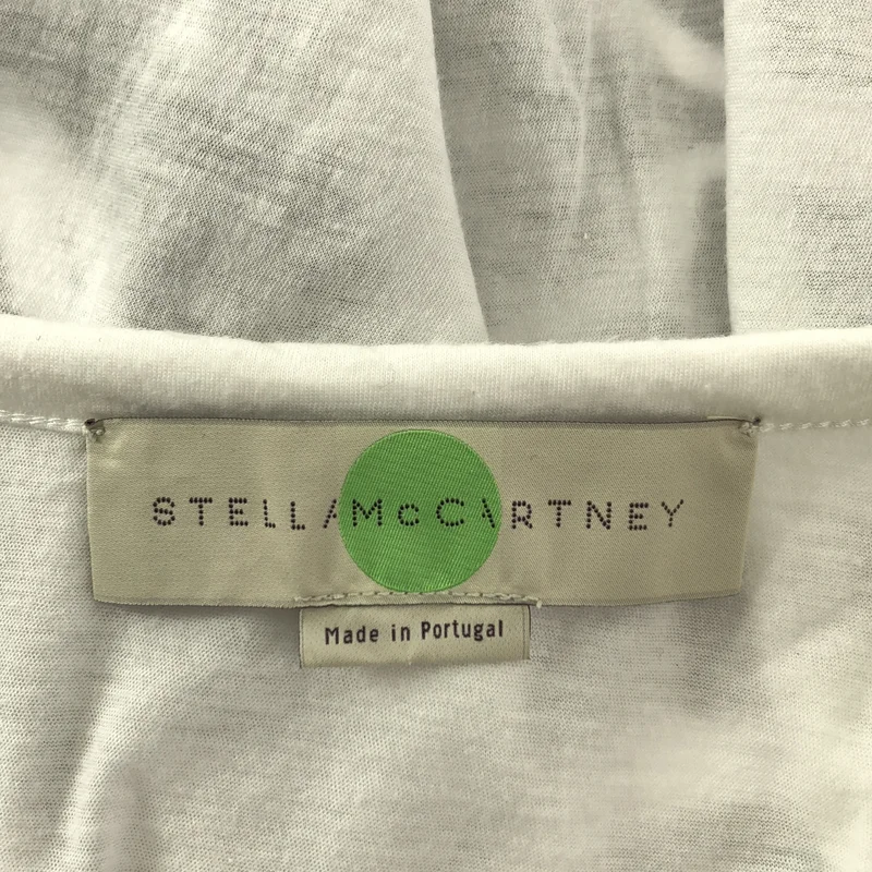 STELLA McCARTNEY / ステラマッカートニー | 総柄 ゼブラ アシンメトリー Tシャツ カットソー | 36 | レディース