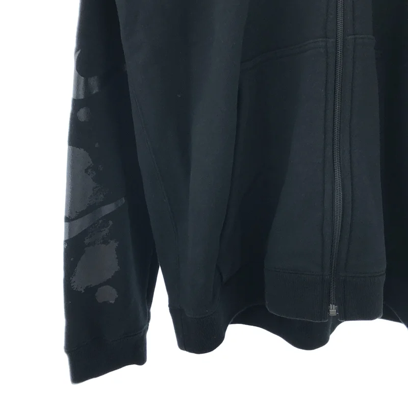 BLACK COMME des GARCONS / ブラックコムデギャルソン | 2018AW | ×NIKE / ロゴプリント ジップパーカー | XL | メンズ
