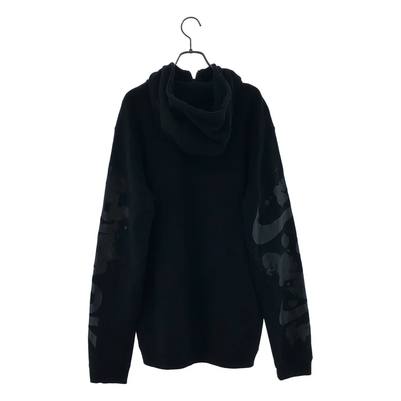 BLACK COMME des GARCONS / ブラックコムデギャルソン | 2018AW | ×NIKE / ロゴプリント ジップパーカー | XL | メンズ