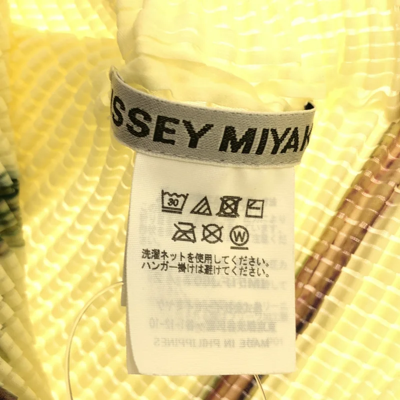 ISSEY MIYAKE / イッセイミヤケ | 2025SS | PRESSED FLORA プリーツ ハイネック ノースリーブ トップス | 2 | レディース
