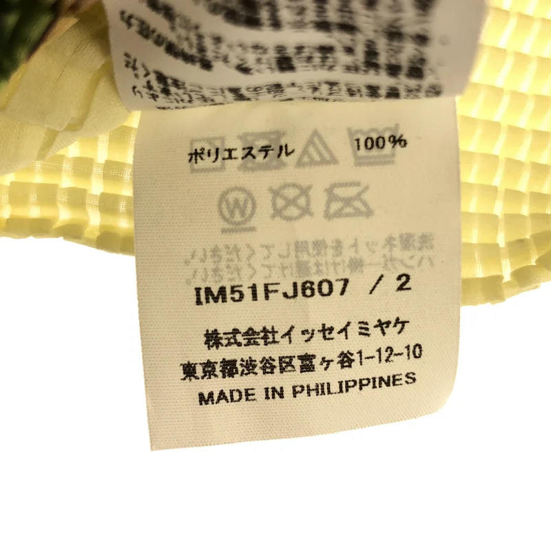 ISSEY MIYAKE / イッセイミヤケ | 2025SS | PRESSED FLORA プリーツ ハイネック ノースリーブ トップス | 2 | レディース