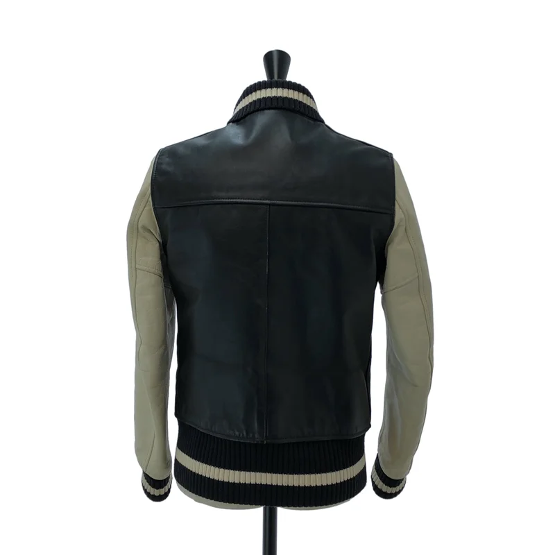 JUNYAWATANABE COMMEdesGARCONS MAN / ジュンヤワタナベマン | 2010AW | × VANSON / レザー ジップアップ スタジアムジャンパー | S | メンズ