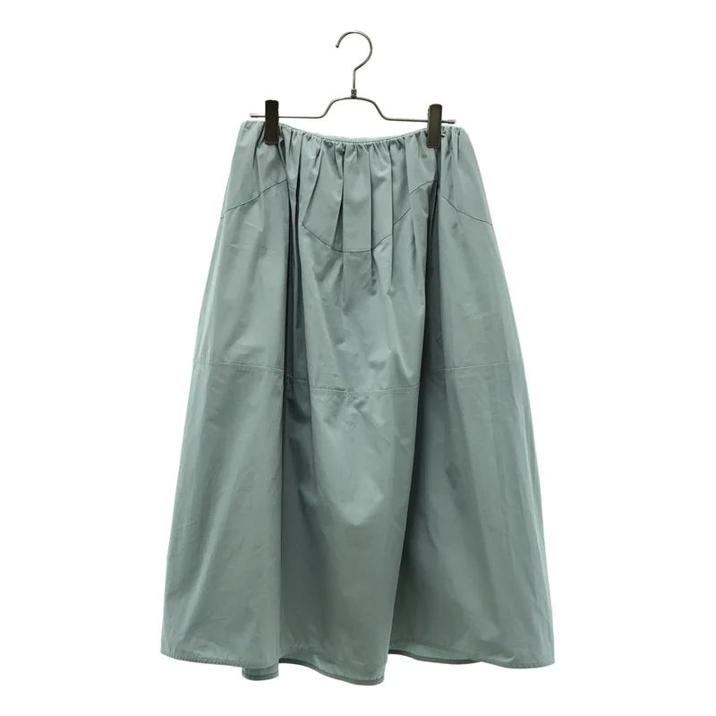 JIL SANDER / ジルサンダー | 2023SS | Gathered cotton poplin skirt スカート | 34 | レディース
