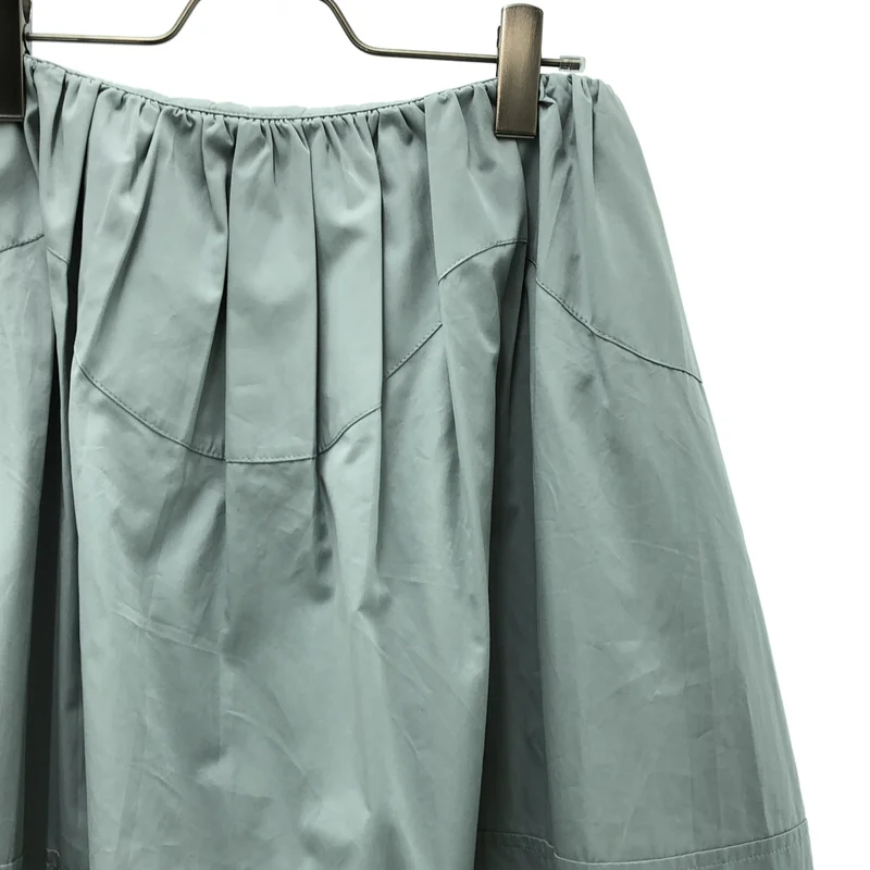 JIL SANDER / ジルサンダー | 2023SS | Gathered cotton poplin skirt スカート | 34 | レディース