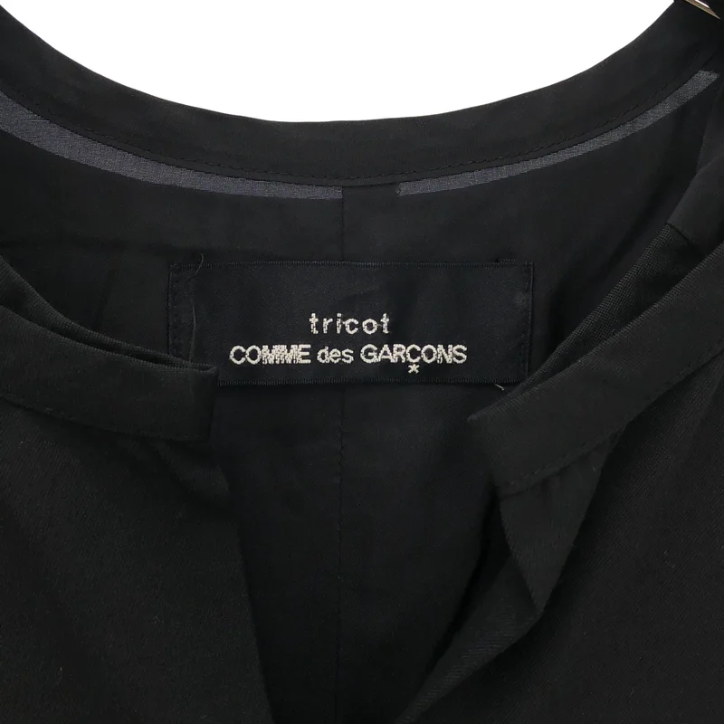 tricot COMME des GARCONS / トリココムデギャルソン | 1995SS | ナイロン Vネック ノースリーブ ワンピース |