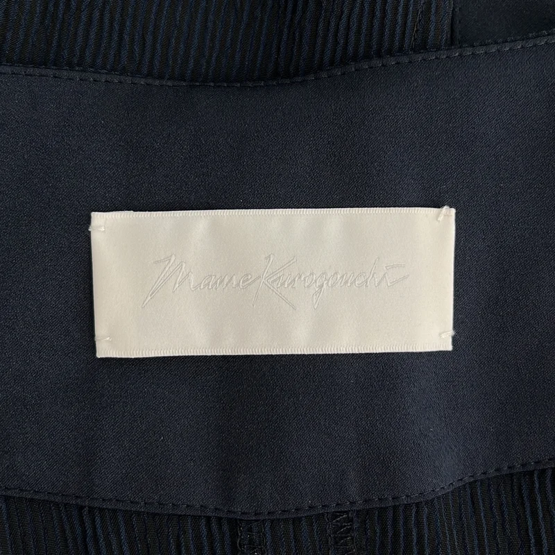 Mame Kurogouchi / マメクロゴウチ | Melange Stripe V-Neck Dress メランジストライプ Vネックワンピース | 3 | レディース