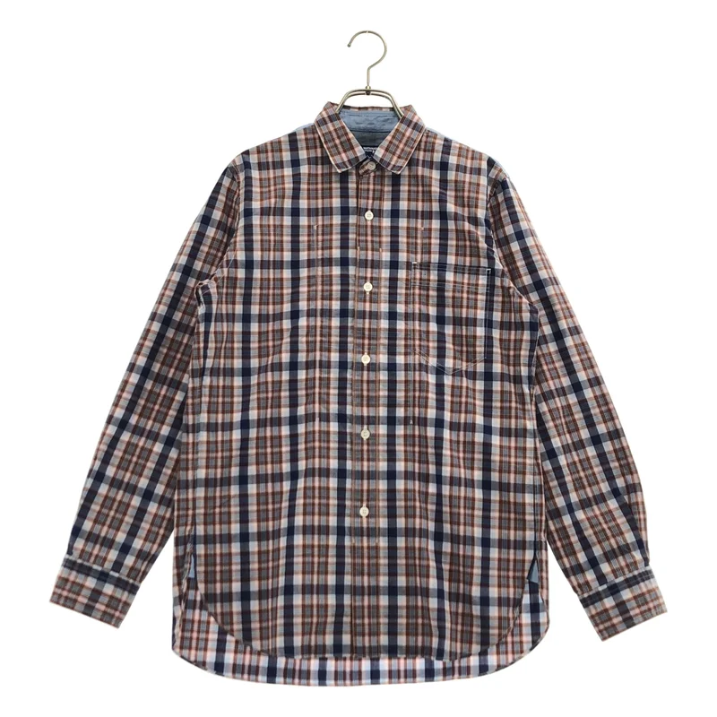 JUNYAWATANABE COMMEdesGARCONS MAN / ジュンヤワタナベマン | 2013SS | チェック 切替 シャツ | XS | メンズ