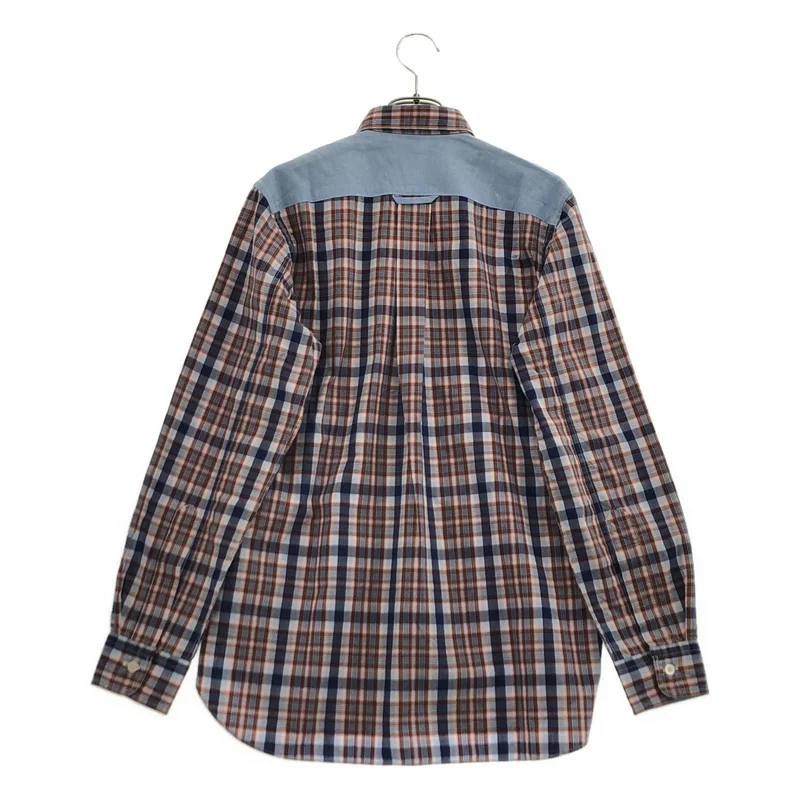 JUNYAWATANABE COMMEdesGARCONS MAN / ジュンヤワタナベマン | 2013SS | チェック 切替 シャツ | XS | メンズ