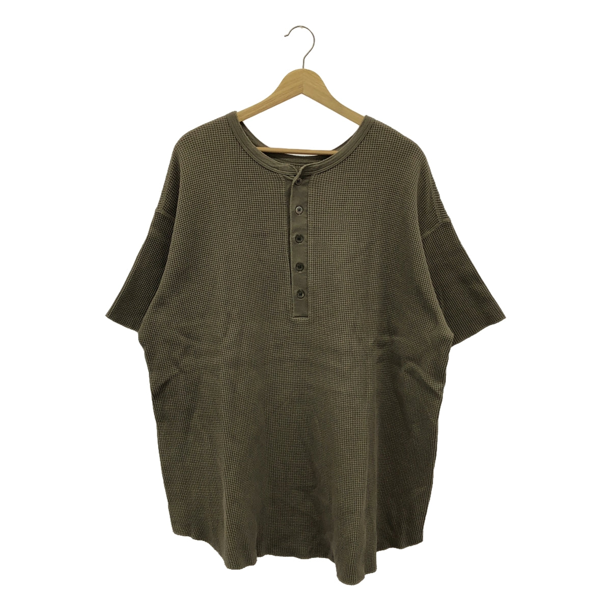 L'Appartement / アパルトモン | Americana S/S Thermal P/O アメリカーナ サーマル プルオーバー Tシャツ | F | ブラウン | レディース L'Appartement / アパルトモン | Americana S/S Thermal P/O