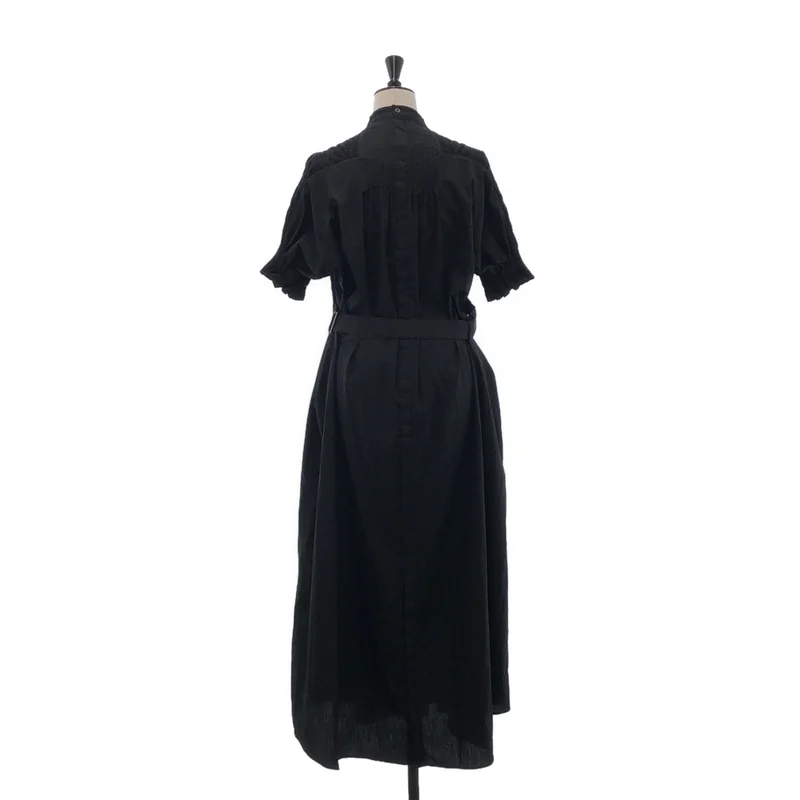 sacai / サカイ | ケーブルニット ドッキング ワンピース | 1 | レディース