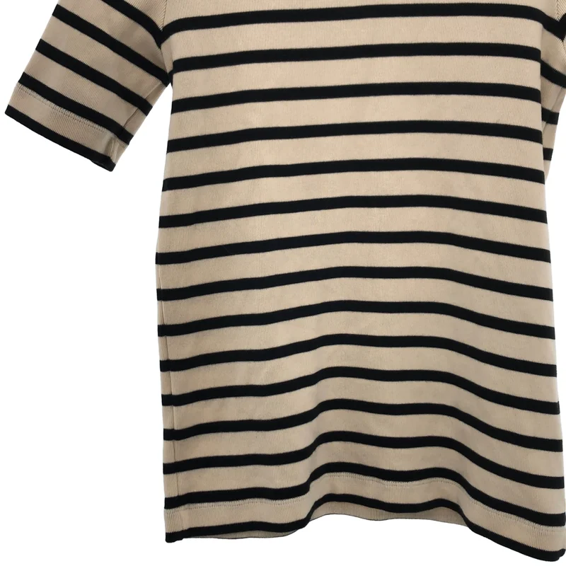 JIL SANDER+ / ジルサンダープラス | ボーダー コットンニット | S | レディース