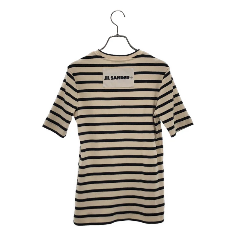 JIL SANDER+ / ジルサンダープラス | ボーダー コットンニット | S | レディース