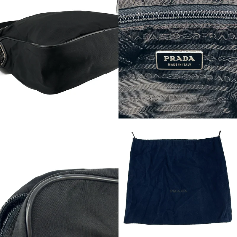 PRADA / プラダ | ナイロン トライアングルロゴ ショルダーバッグ |