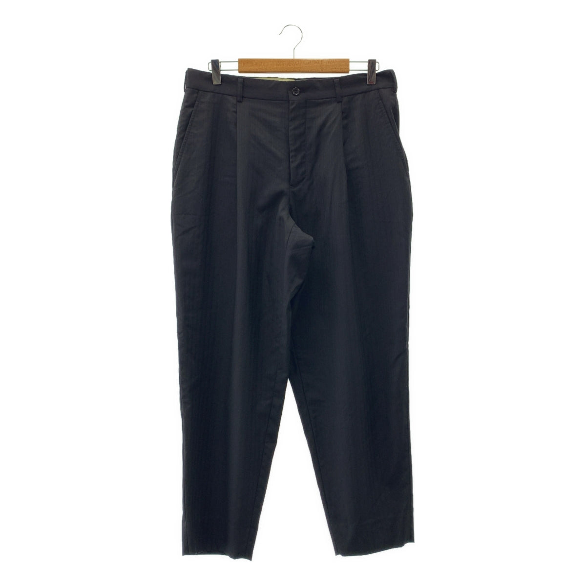 COMME des GARCONS HOMME DEUX / コムデギャルソンオムドゥ | 2020AW | ジャガード テーパード スラックス パンツ | L | ブラック | メンズ COMME des GARCONS HOMME DEUX / コムデギャルソンオムドゥ | 2020AW