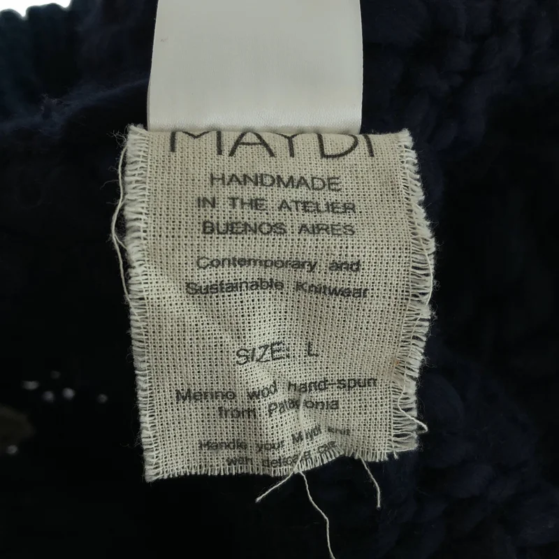MAYDI / マイディ | ウール ローゲージ カーディガン | L | レディース