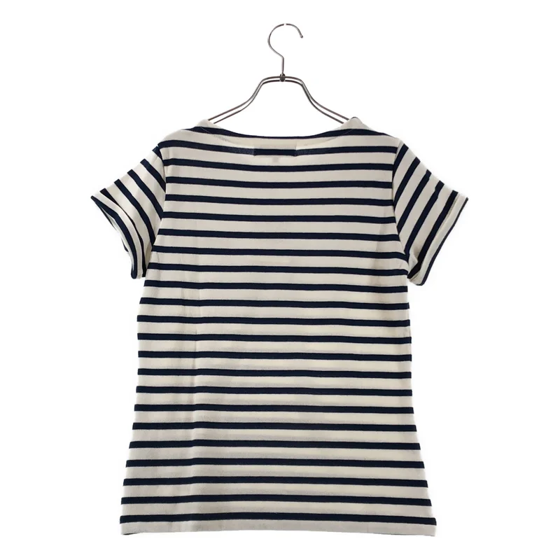 Maison Labiche / メゾン・ラビッシ | ボーダー ロゴ Tシャツ カットソー | S | レディース