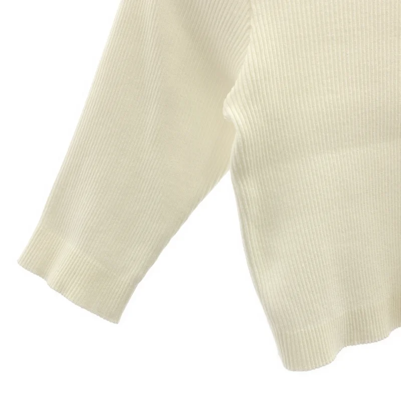 AURALEE / オーラリー | GIZA HIGH GAUGE RIB KNIT SHORT CARDIGAN クロップド カーディガン | 0 | レディース