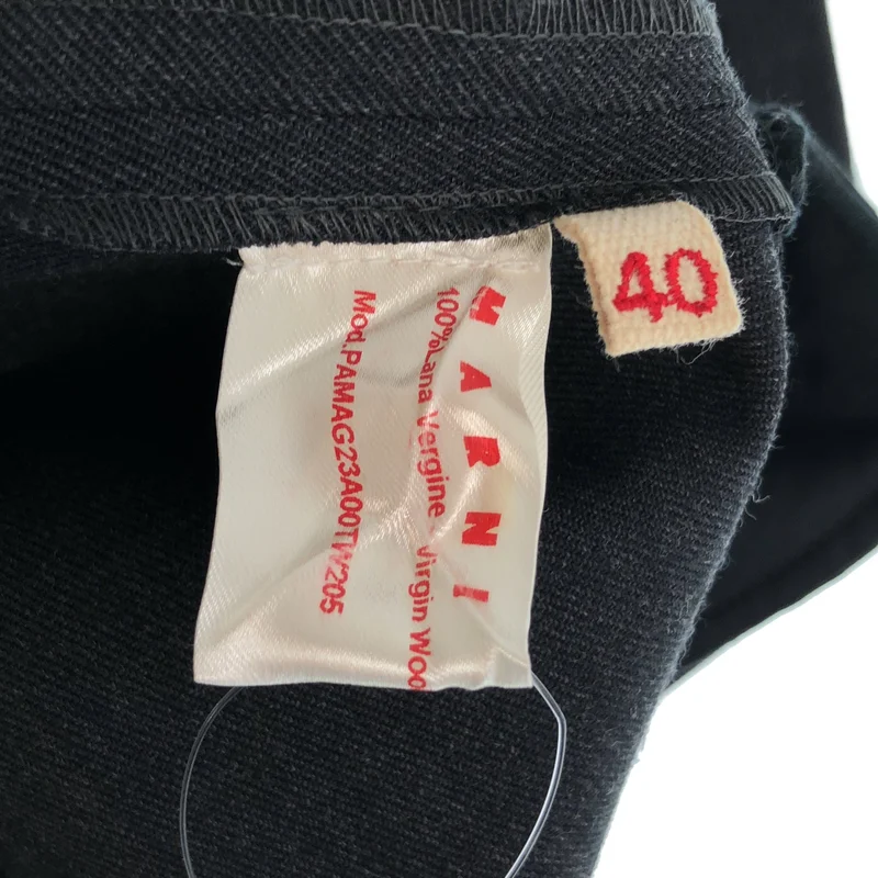 MARNI / マルニ | ウール ジップパンツ | 40 | レディース