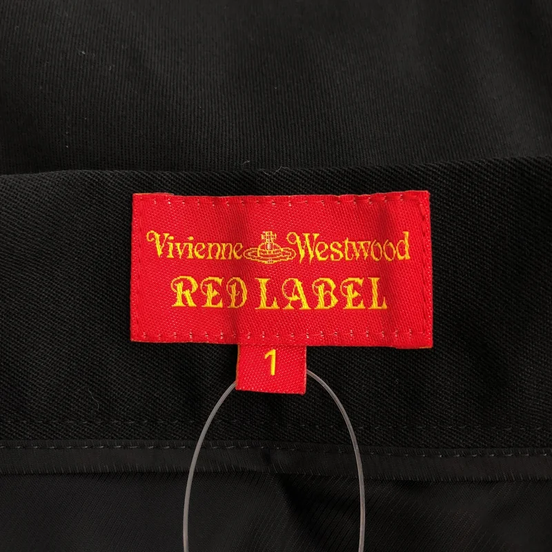 VIVIENNE WESTWOOD RED LABEL / ヴィヴィアンウエストウッドレッドレーベル | ウール混 ラップデザイン フレアスカート | 1 | レディース