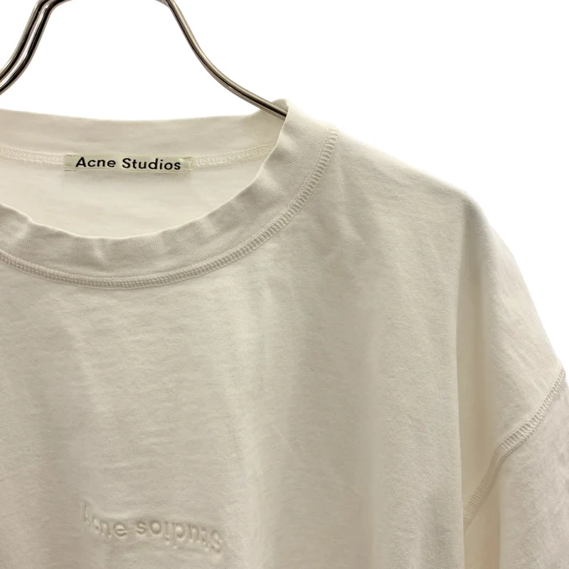 Acne Studios / アクネストゥディオズ | コットン ロゴ Tシャツ カットソー | XS | レディース