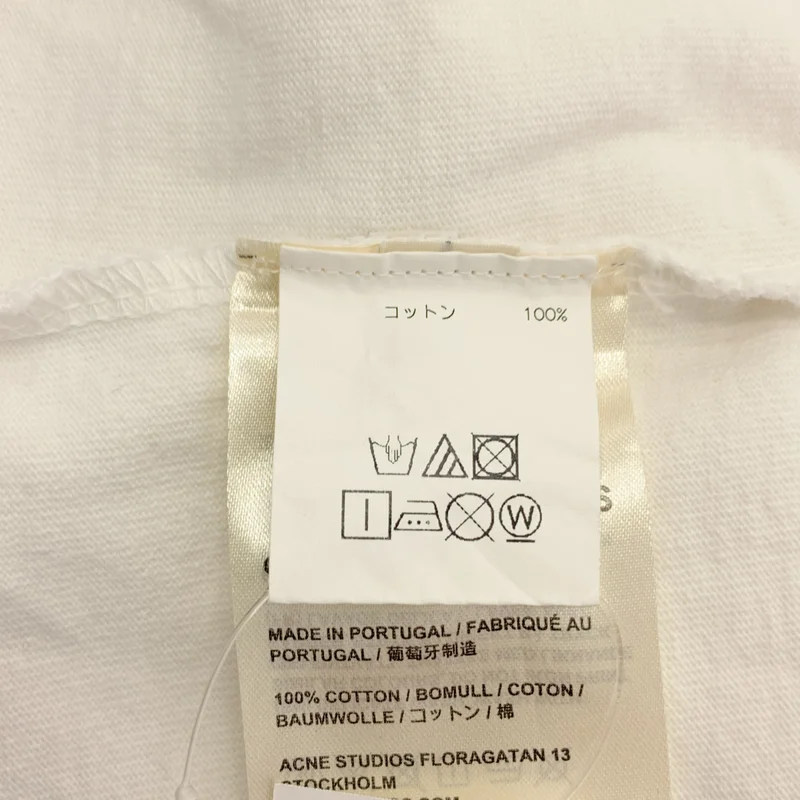 Acne Studios / アクネストゥディオズ | コットン ロゴ Tシャツ カットソー | XS | レディース