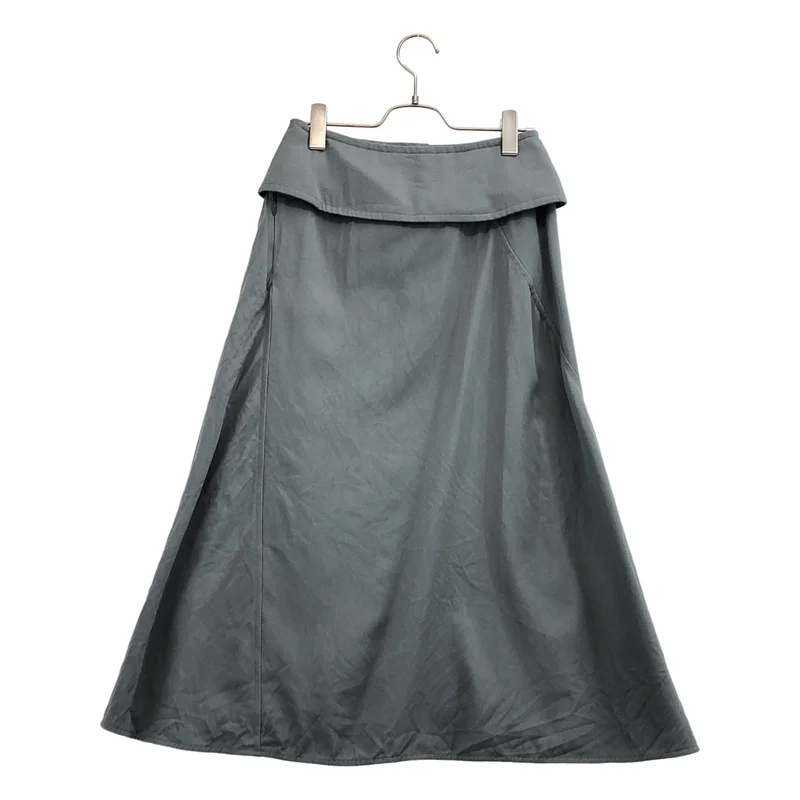 JIL SANDER / ジルサンダー | ウール ベルテッド フレアスカート | 32 | レディース