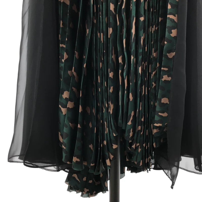 sacai / サカイ | レオパード 切替 ワンピース | 1 | レディース