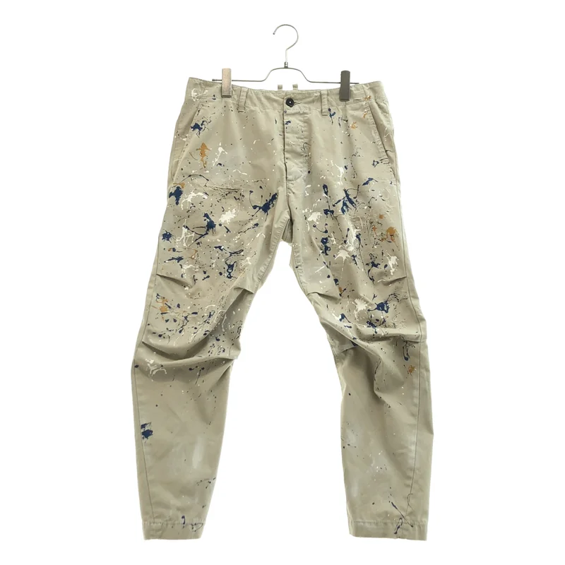 DSQUARED2 / ディースクエアード | 2022SS | ペンキ加工 チノパンツ | 44 | メンズ