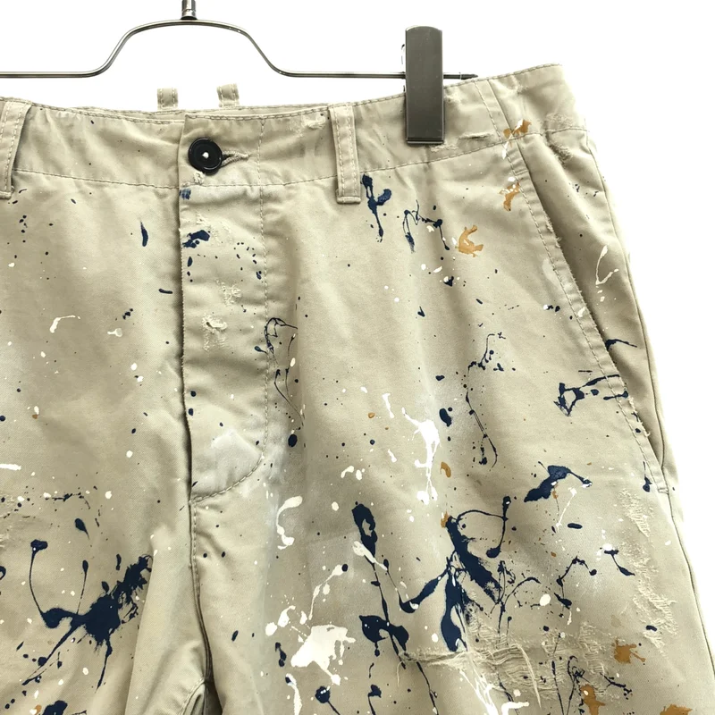 DSQUARED2 / ディースクエアード | 2022SS | ペンキ加工 チノパンツ | 44 | メンズ