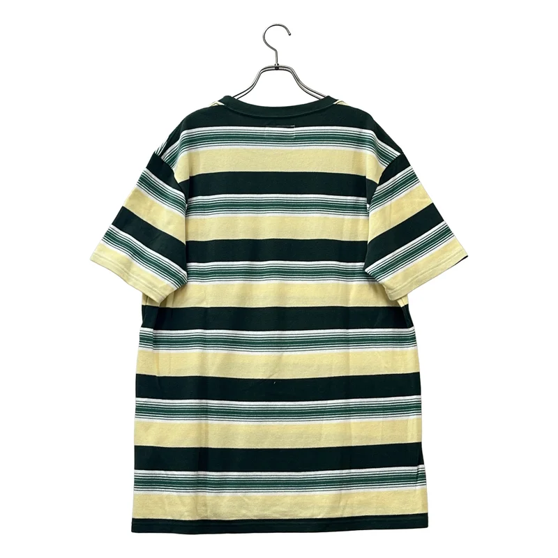 WACKO MARIA / ワコマリア | STRIPED CREW NECK T-SHIRT ボーダー Tシャツ | L | メンズ