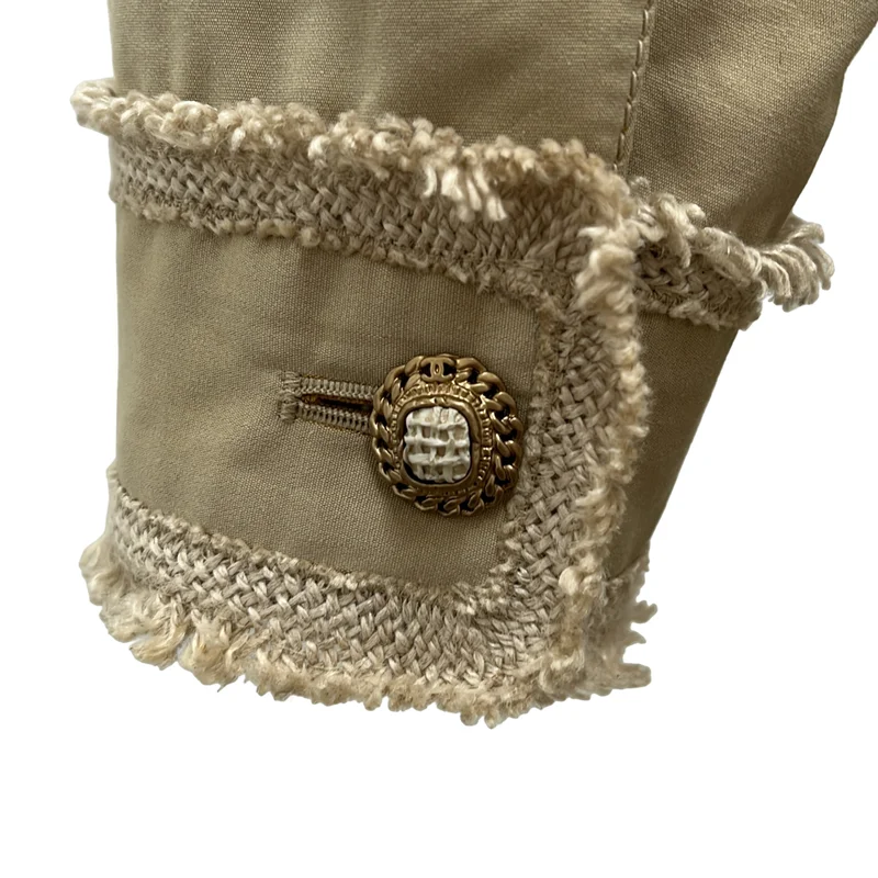CHANEL / シャネル | 2010SS | ココマーク ダブル スプリングコート | 36 | レディース