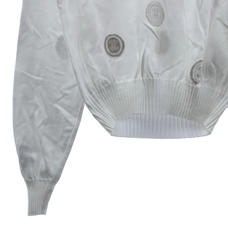 CHANEL / シャネル | 2001SS | コットン ココマーク プルオーバー カットソー | 38 | レディース