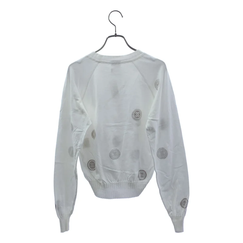 CHANEL / シャネル | 2001SS | コットン ココマーク プルオーバー カットソー | 38 | レディース