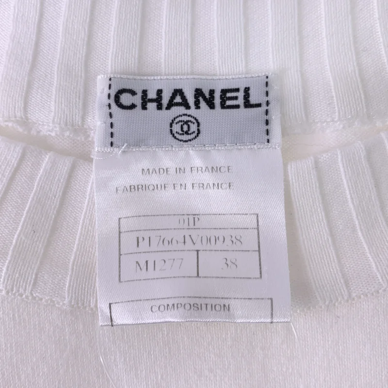 CHANEL / シャネル | 2001SS | コットン ココマーク プルオーバー カットソー | 38 | レディース