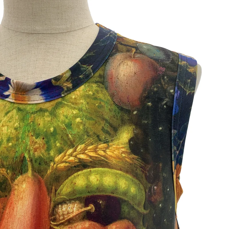 COMME des GARCONS / コムデギャルソン | 2018SS | Giuseppe Arcimboldo 変形 ノースリーブ ワンピース ドレス | S | レディース
