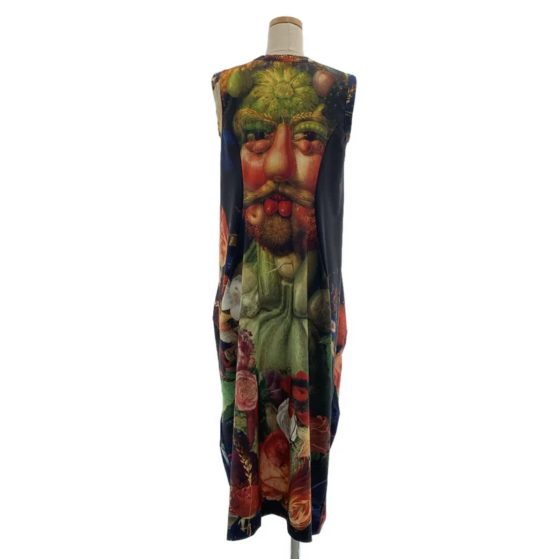 COMME des GARCONS / コムデギャルソン | 2018SS | Giuseppe Arcimboldo 変形 ノースリーブ ワンピース ドレス | S | レディース