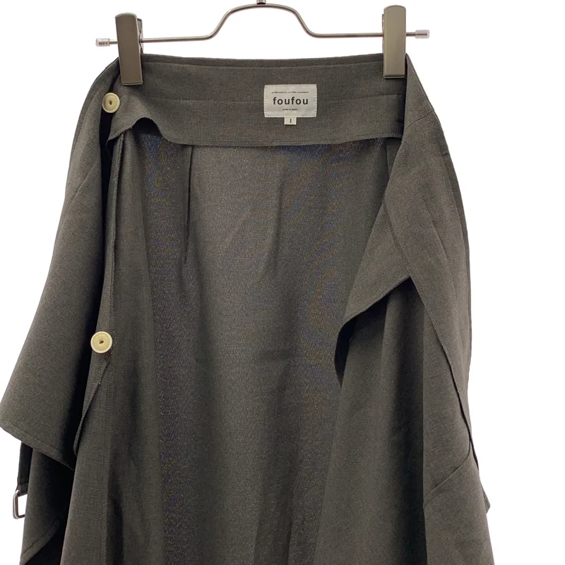 foufou / フーフー | high waist wrap skirt / ハイウエストラップスカート | 1 | レディース