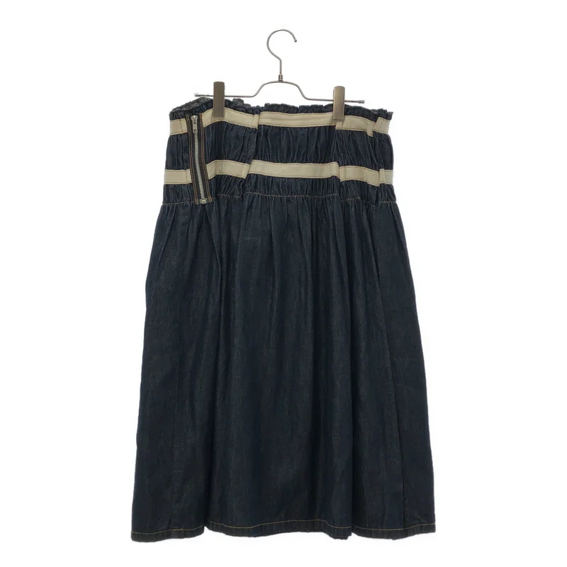 tricot COMME des GARCONS / トリココムデギャルソン | 2013SS | デニム ギャザー スカート | M | レディース
