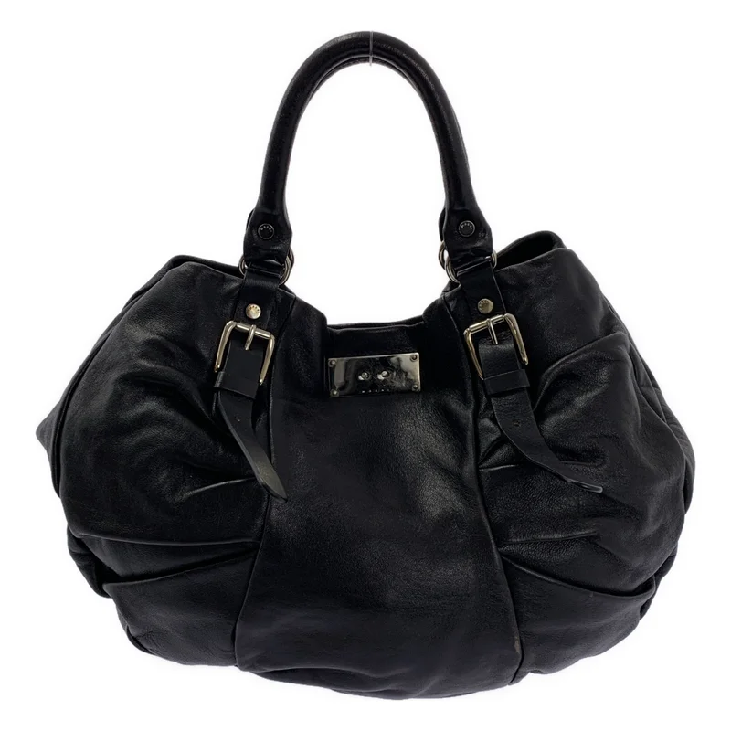 MARNI / マルニ | レザー ターンロック ハンドバッグ |