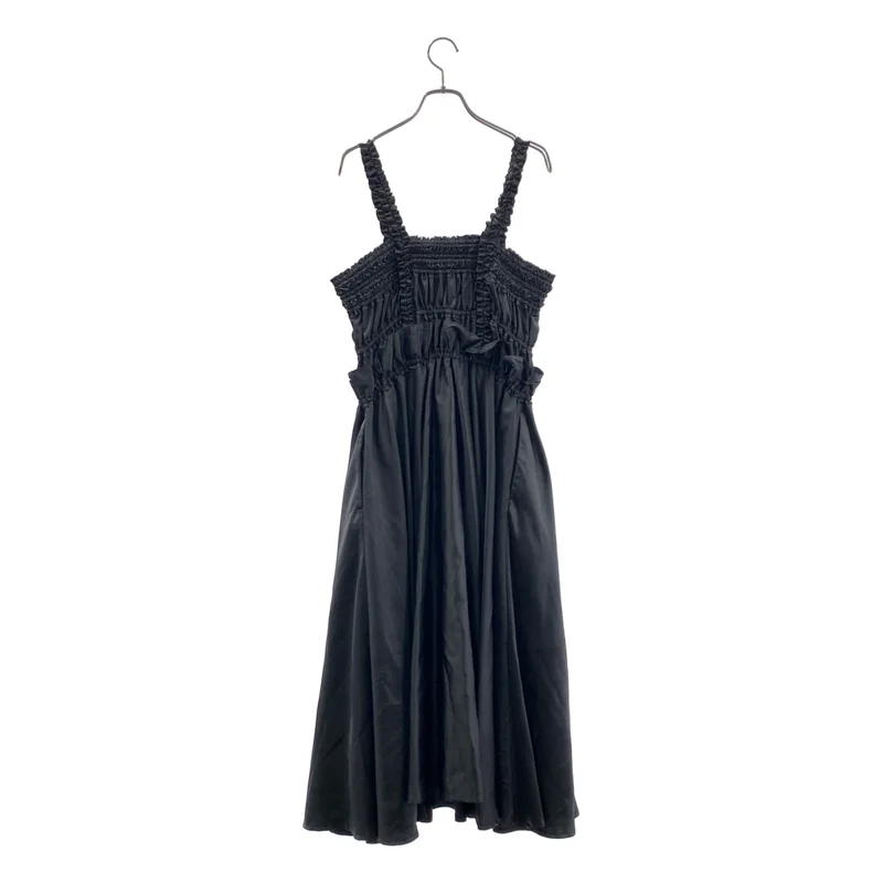 noir kei ninomiya / ノワールケイニノミヤ | 2024AW | フリル装飾 ギャザー ボリューム ドレス ワンピース ジャンバースカート | S | レディース