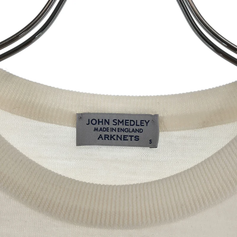 JOHN SMEDLEY / ジョンスメドレー | ARKNETS / ウール ニット セーター | S | メンズ