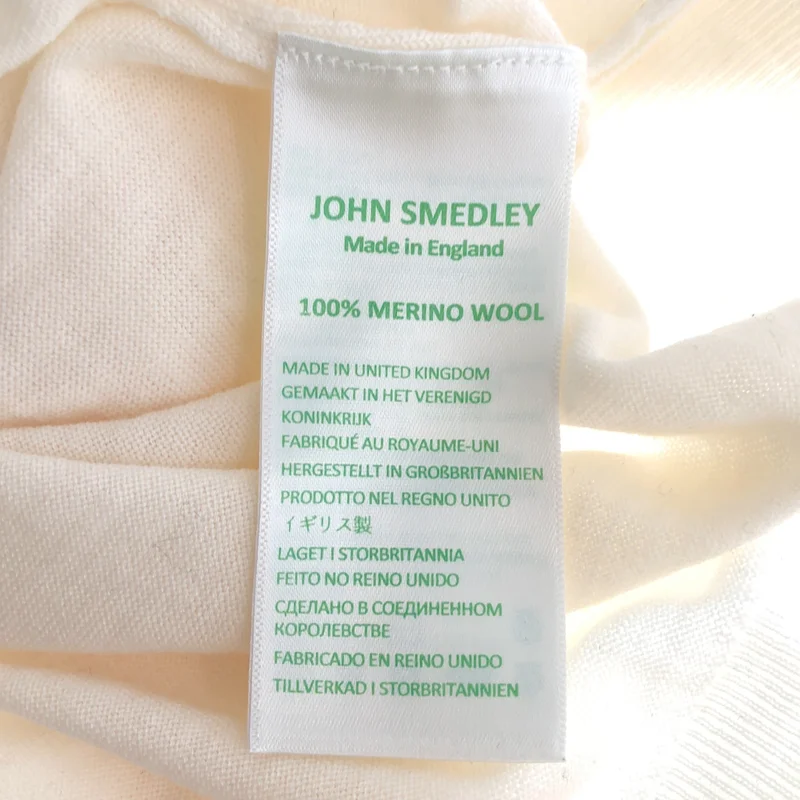 JOHN SMEDLEY / ジョンスメドレー | ARKNETS / ウール ニット セーター | S | メンズ