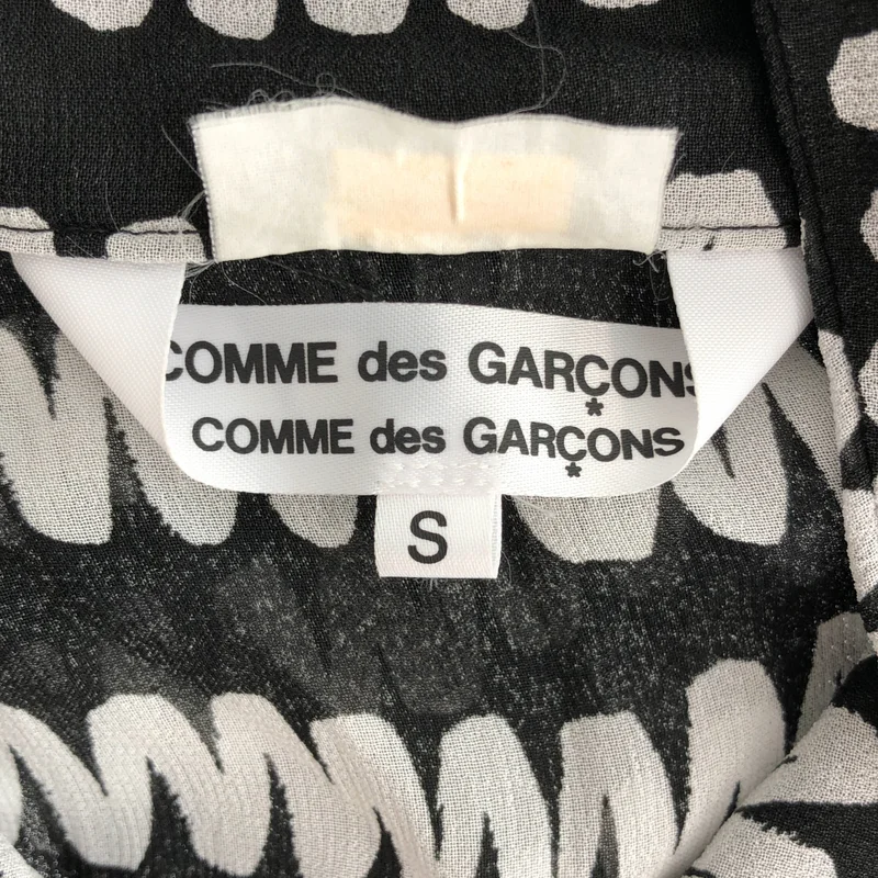COMME des GARCONS COMME des GARCONS / コムコム | 2011SS | キュプラ 総柄 シアー シャツ ワンピース | S | レディース