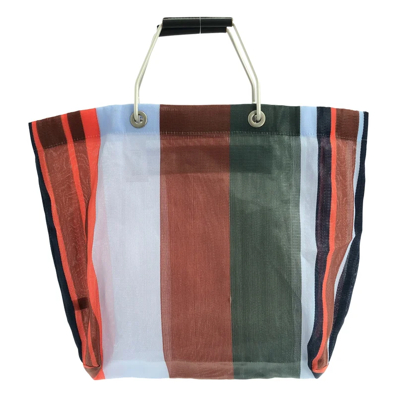 MARNI / マルニ | MARKET STRIPE TOTE BAG ストライプ トートバッグ |