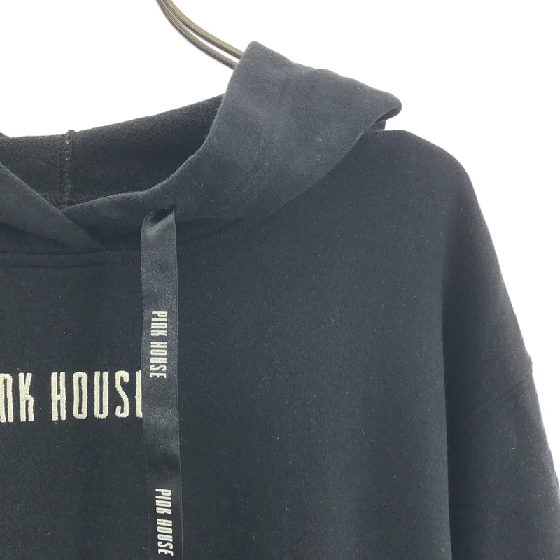 PINK HOUSE / ピンクハウス | コットン ボーダー切替 フーデッドワンピース |