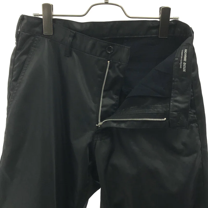 COMME des GARCONS HOMME DEUX / コムデギャルソンオムドゥ | 2020AW | 光沢加工 ポリエステル パンツ | S | メンズ