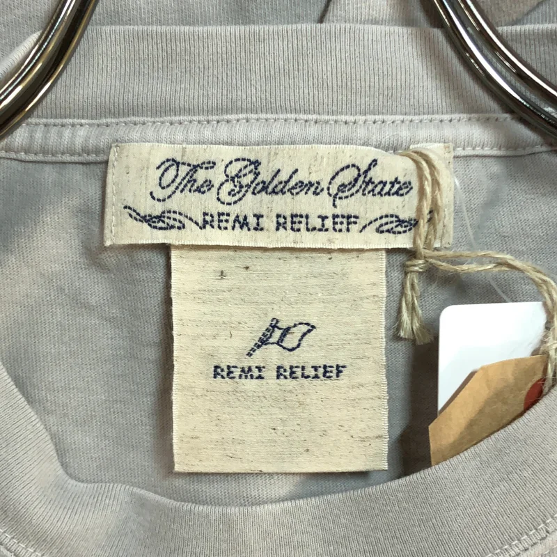 MUSE de Deuxieme Classe / ミューズドゥーズィーエムクラス | 2025SS | REMI RELIEF / レミレリーフ BE GOOD / ロゴ プリント Tシャツ カットソー | M | レディース