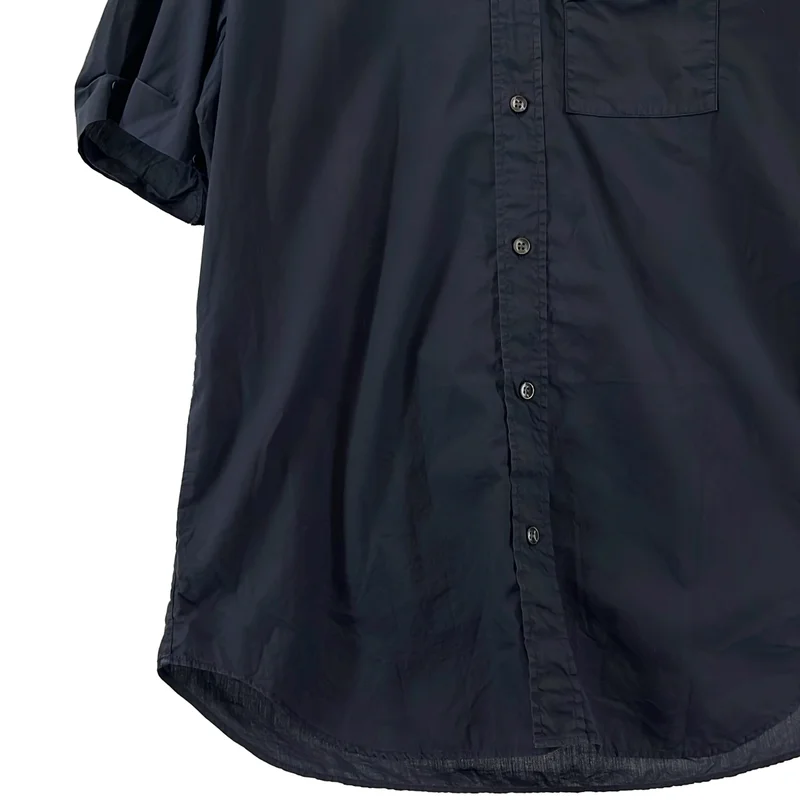 Maison Margiela / メゾンマルジェラ | 2016SS | short sleeve studs shirts コットン ショートスリーブ シャツ | 48 | メンズ