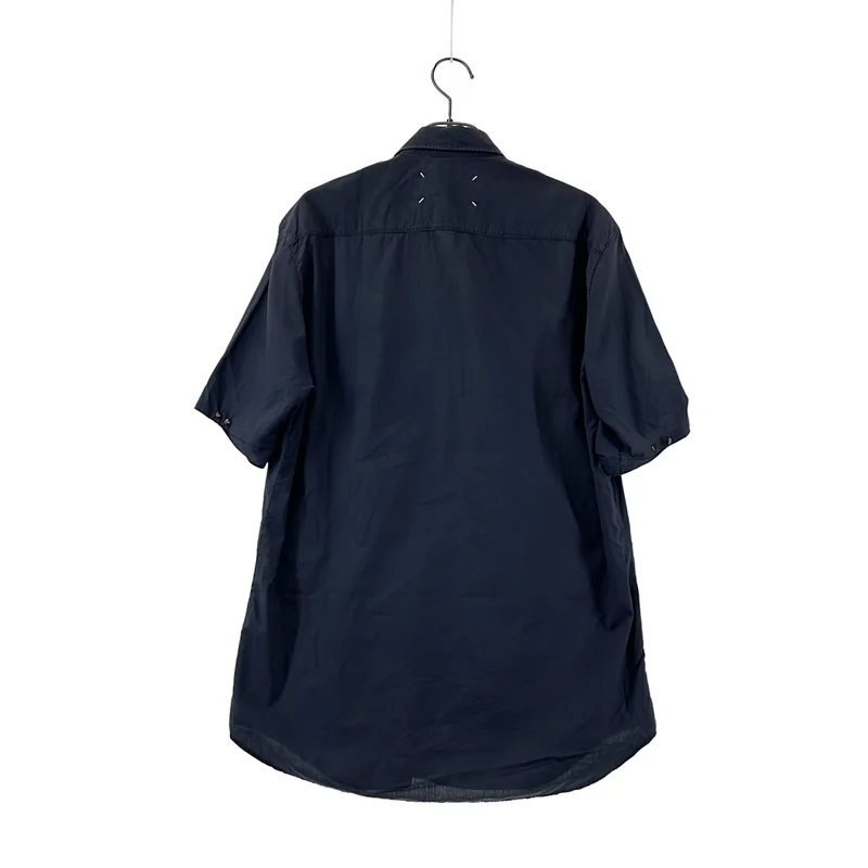 Maison Margiela / メゾンマルジェラ | 2016SS | short sleeve studs shirts コットン ショートスリーブ シャツ | 48 | メンズ